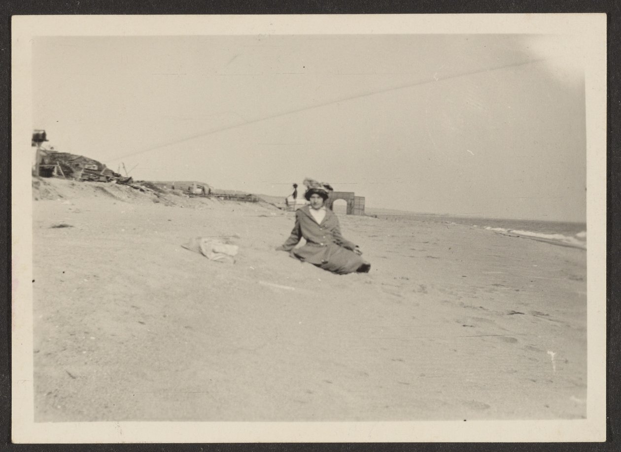 Florence on Beach by Louis Fleckenstein