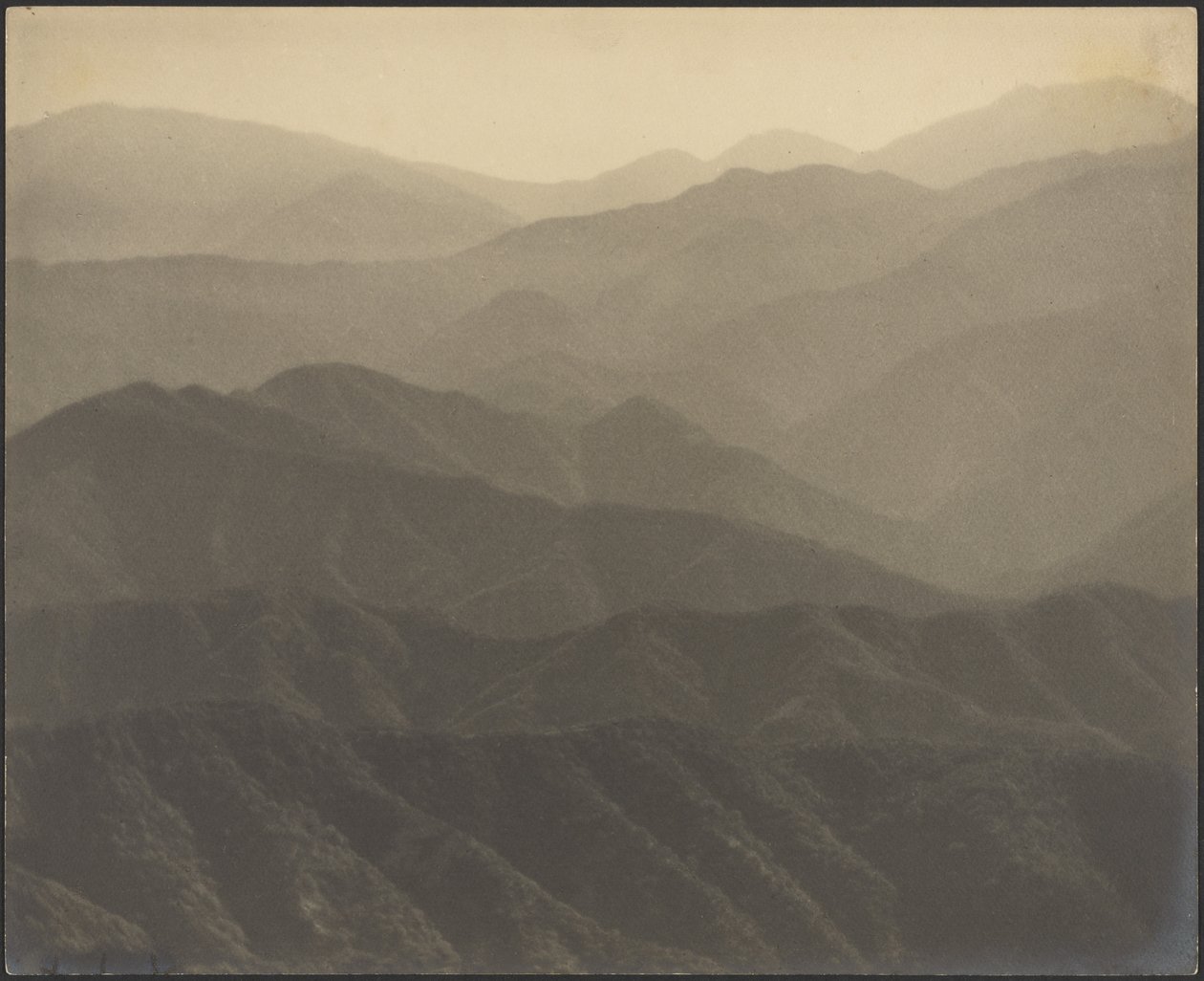 Mountain Ranges by Louis Fleckenstein