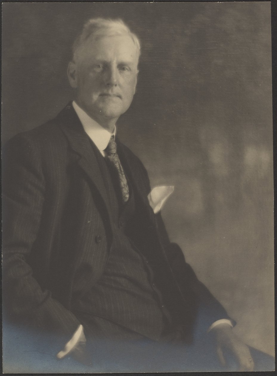Portrait of a Man with Pocket Handkerchief by Louis Fleckenstein