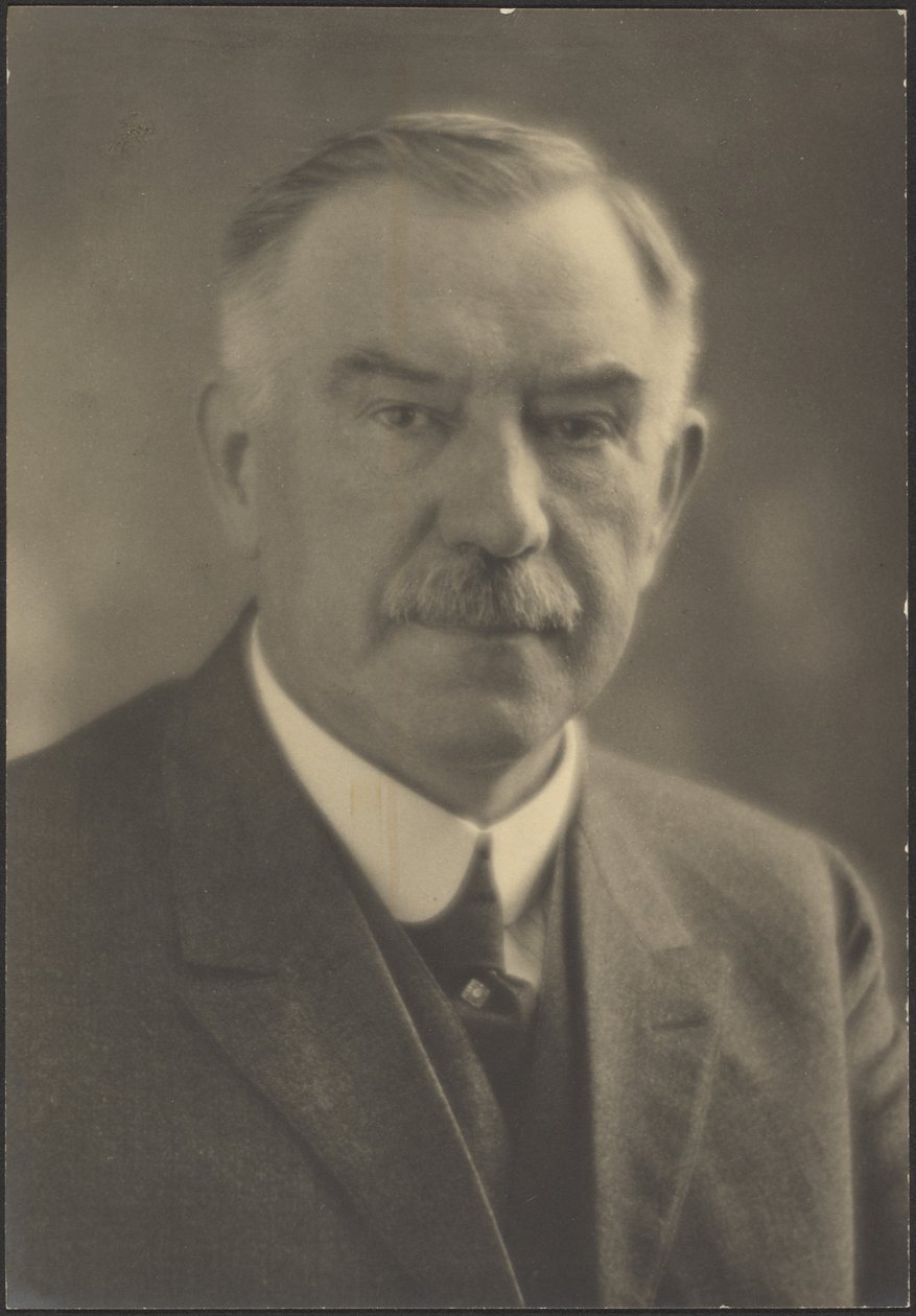 Portrait of a Man with Tie Pin by Louis Fleckenstein