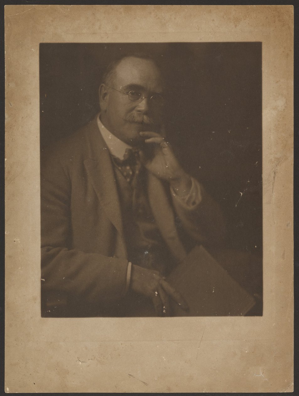 Possible Self-Portrait by Louis Fleckenstein