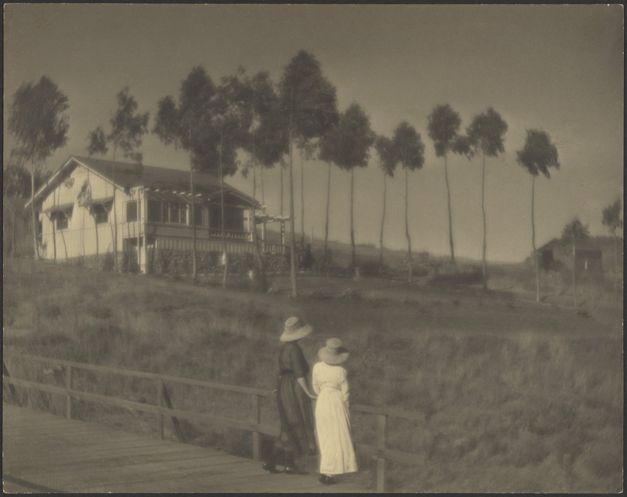 The White Cottage by Louis Fleckenstein