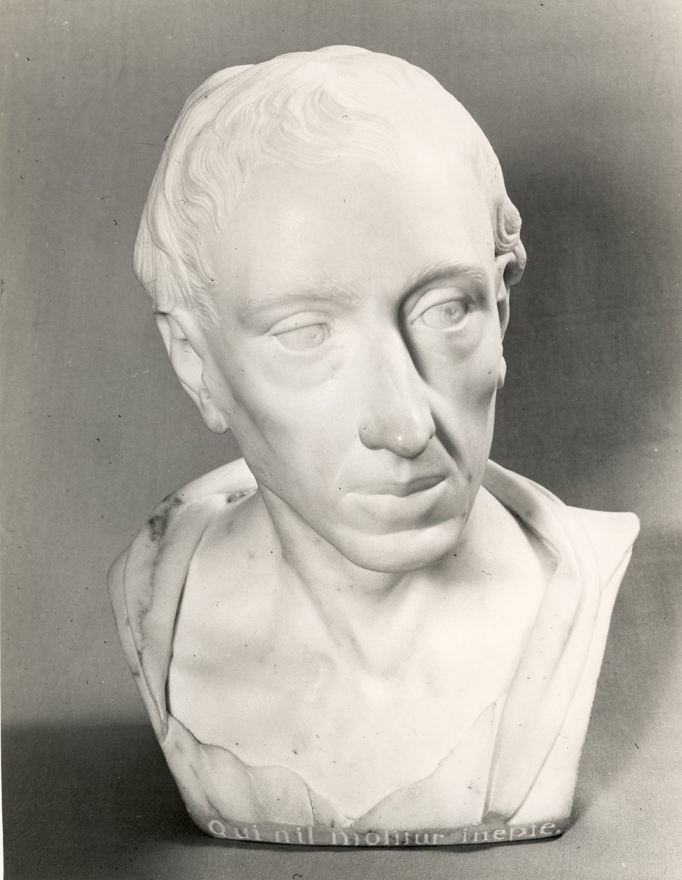 Bust of Alexander Pope by Louis Francois Roubillac
