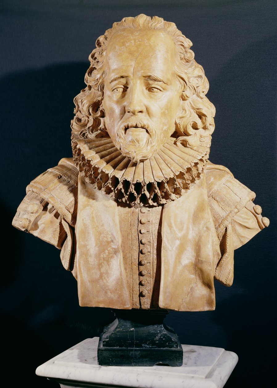 Sir Francis Bacon (1562-1626) Viscount St. Albans by Louis Francois Roubillac