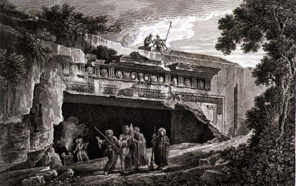 The Sepulchral Monument of the Kings of Judah, plate 25 from Volume III of a 