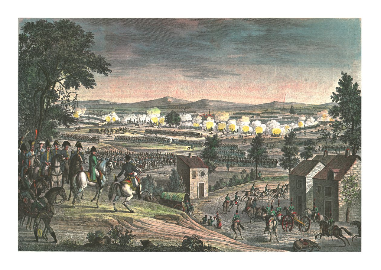 Battle near Lutzen, 2 May 1813 by Louis Francois Couche