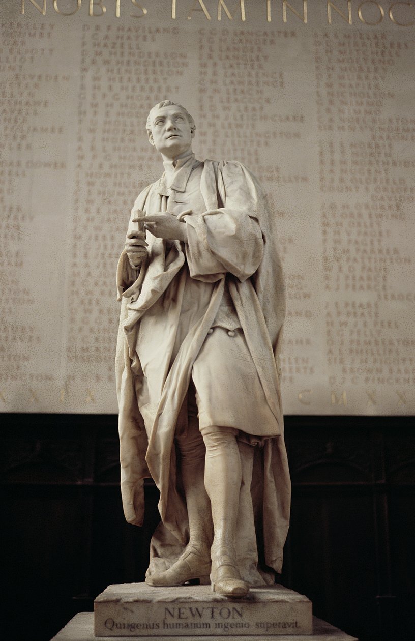 Sir Isaac Newton (Marble) by Louis Francois Roubillac