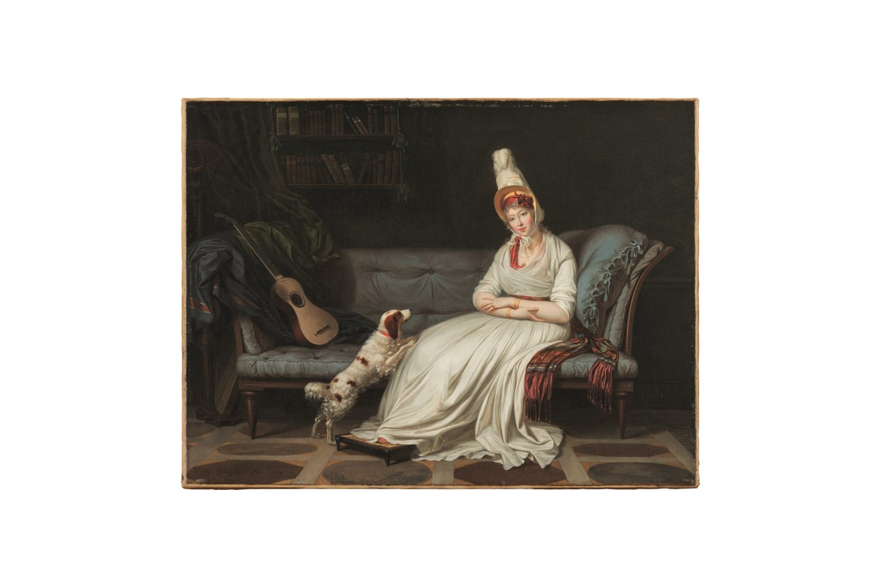 Portrait of Elizabeth, Lady Webster, later Lady Holland (1771-1845) by Louis Gauffier