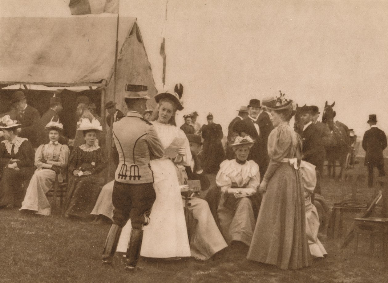 Outdoor gathering by Louis Guichard