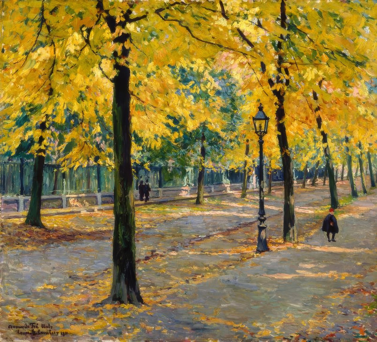 Avenue de Très Urde by Louis Gustave Cambier