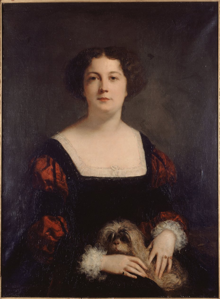 Portrait of Apollonie Sabatier (1822-1889), known as 