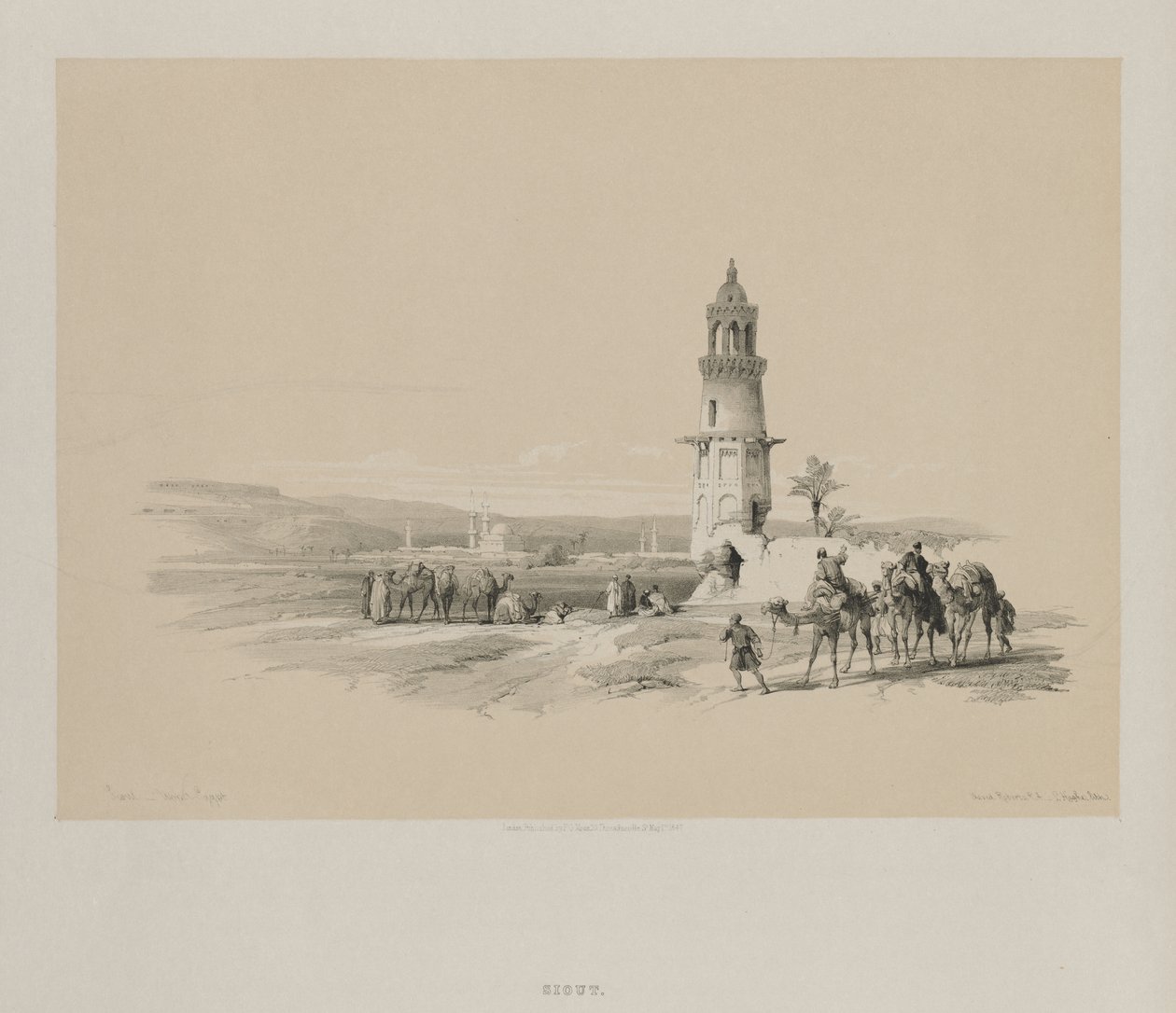 Egypt and Nubia, Volume I: Siout - Upper Egypt by Louis Haghe