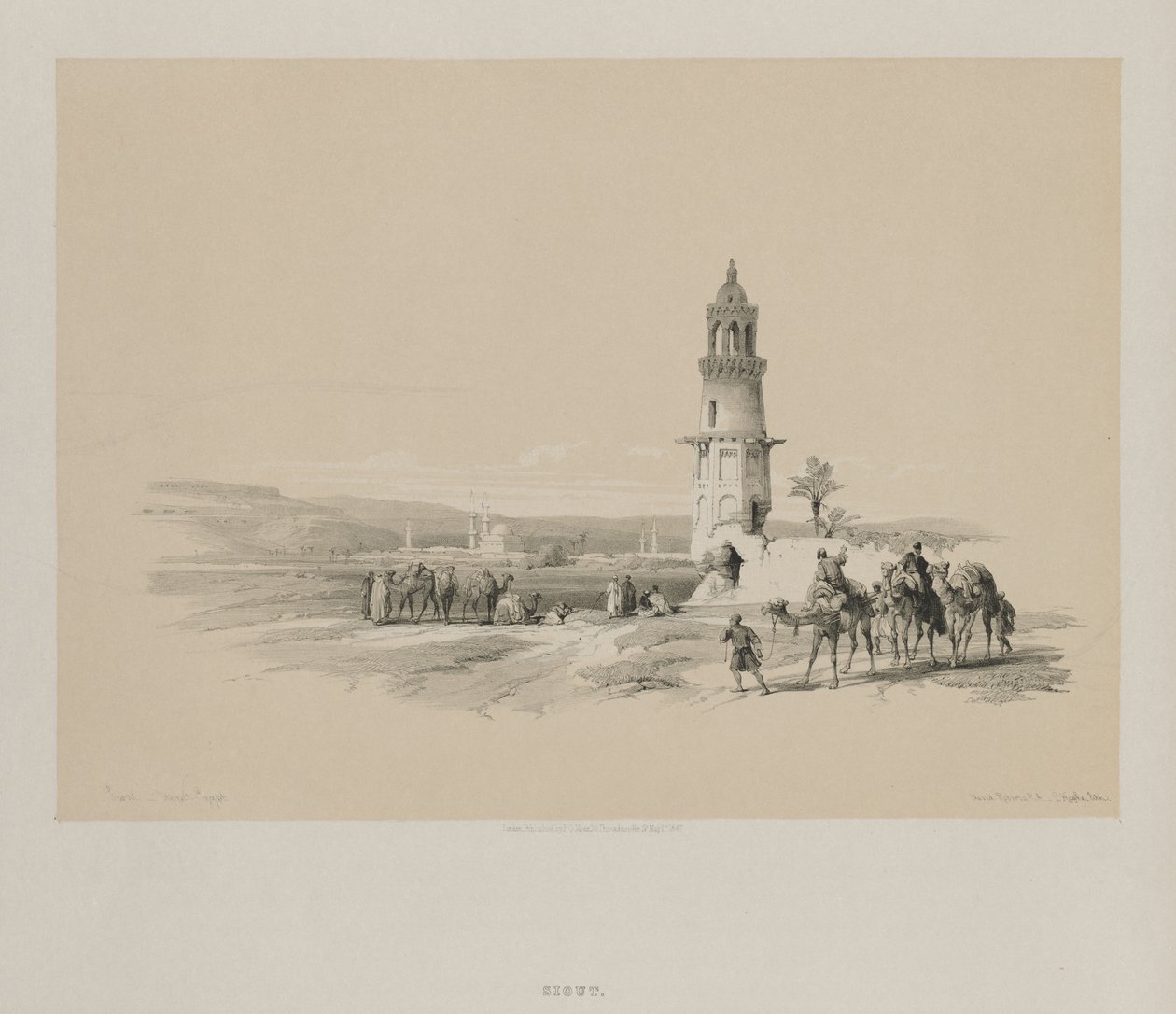 Egypt and Nubia, Volume I: Siout - Upper Egypt by Louis Haghe