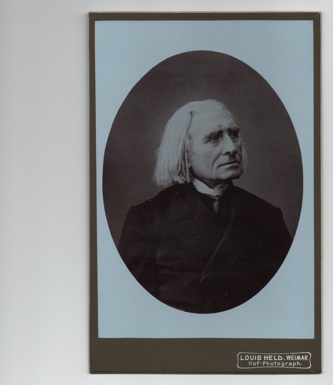 Franz Liszt (1811-1886) (1880, Photograph) by Louis Held