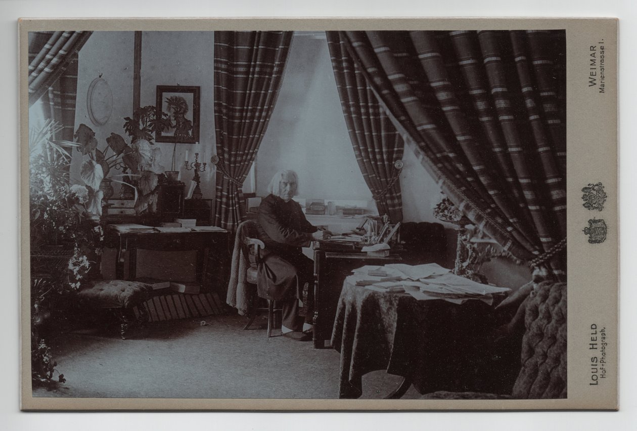 Franz Liszt (1811-1886) by Louis Held