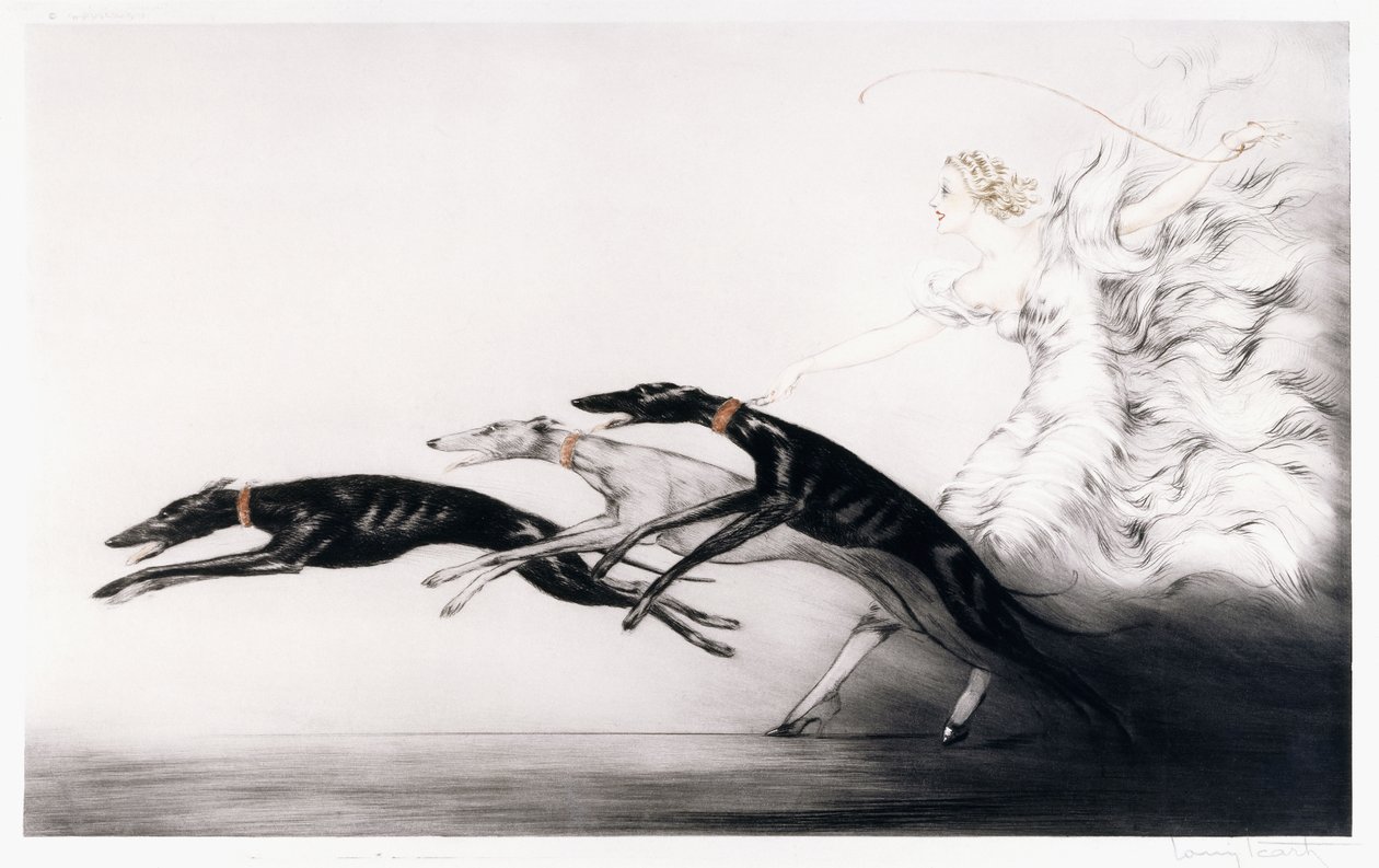 Speed II by Louis Icart