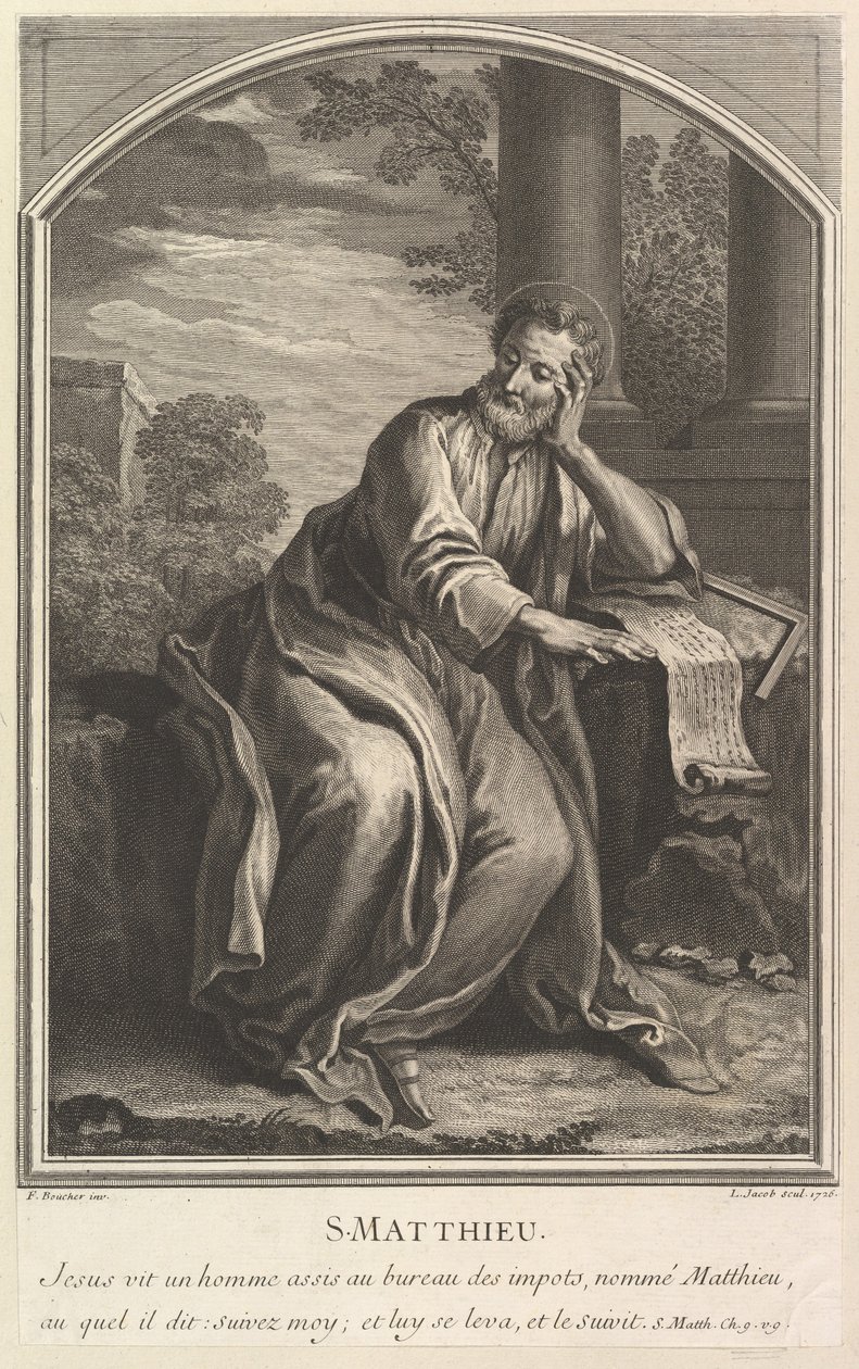 Saint Matthew by Louis Jacob