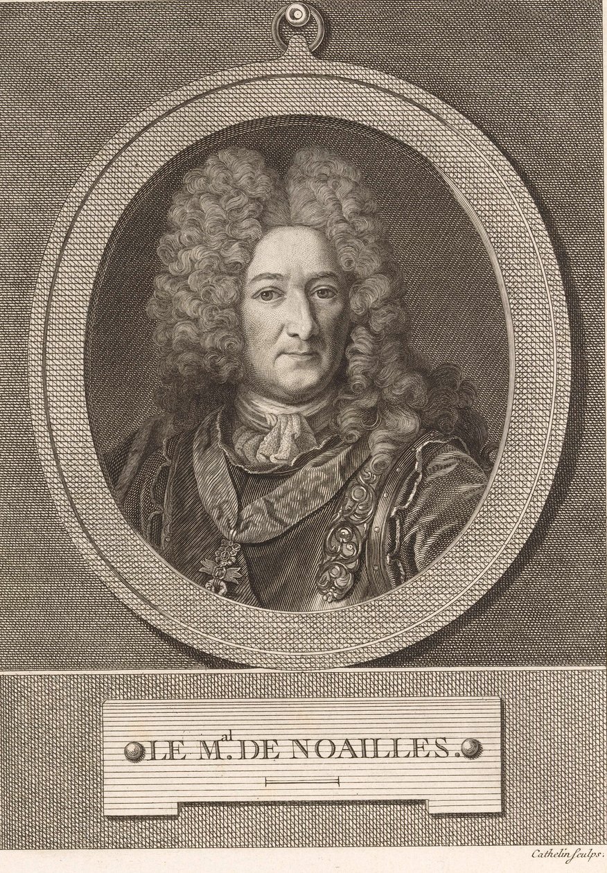 Anne-Jules de Noailles by Louis Jacques Cathelin