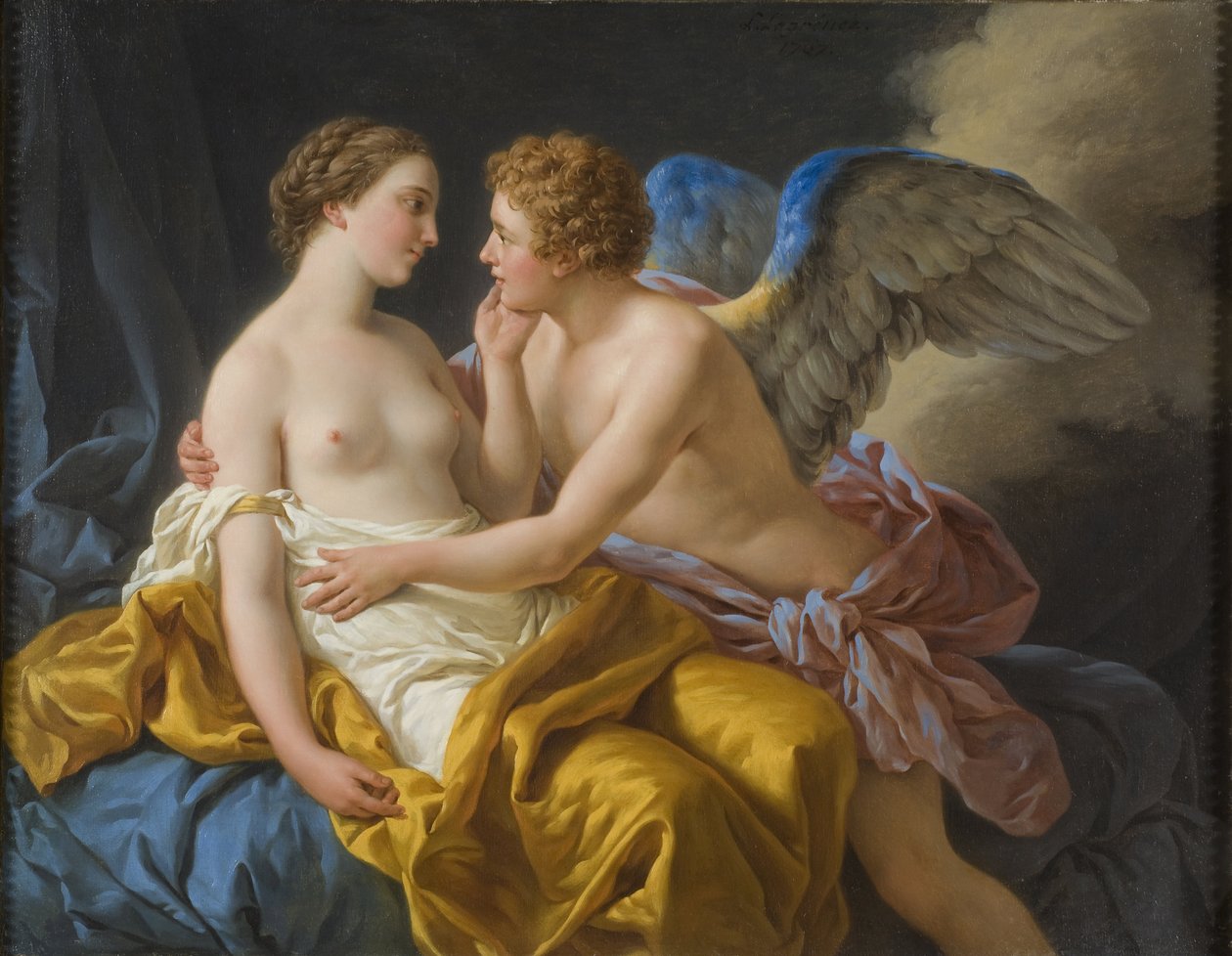 Cupid and Psyche by Louis Jean François Lagrenée
