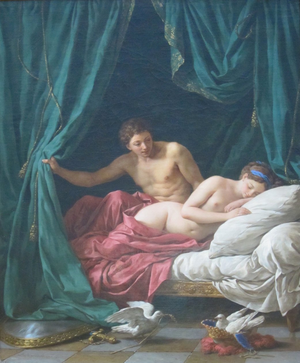 Mars & Venus, Allegory of Peace by Louis Jean François Lagrenée