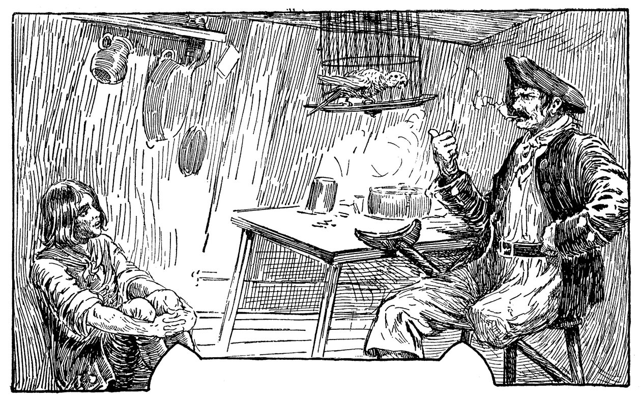 Illustration by Louis Rhead for the novel 