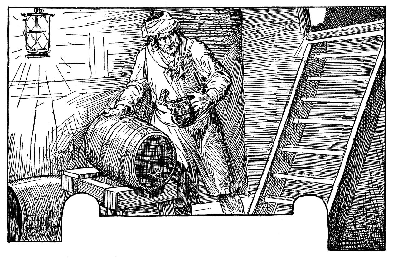 Illustration by Louis Rhead for the novel 