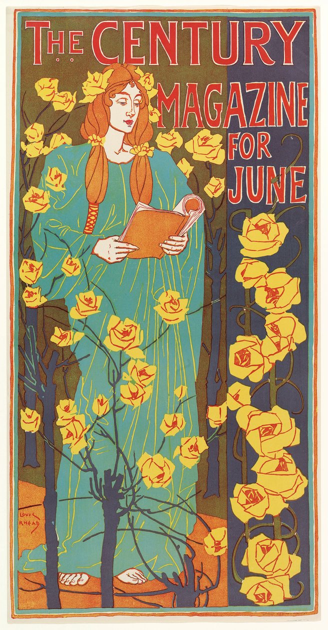 The Century Magazine for June, pub. 1896 by Louis John Rhead