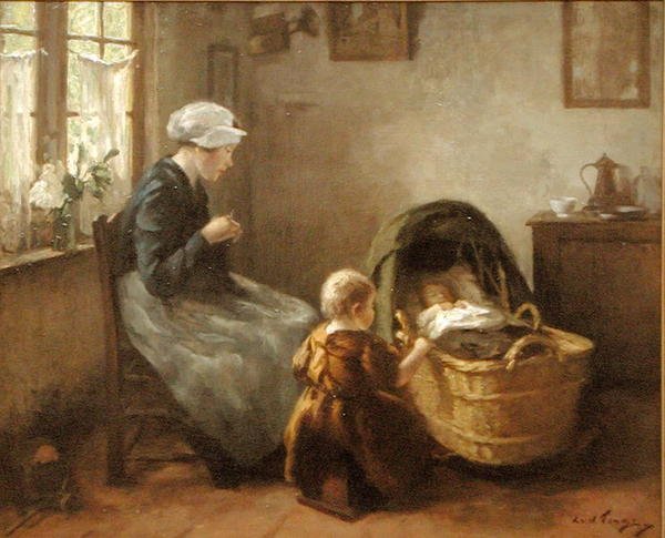 A Dutch Home by Louis Lammert van der Tonge