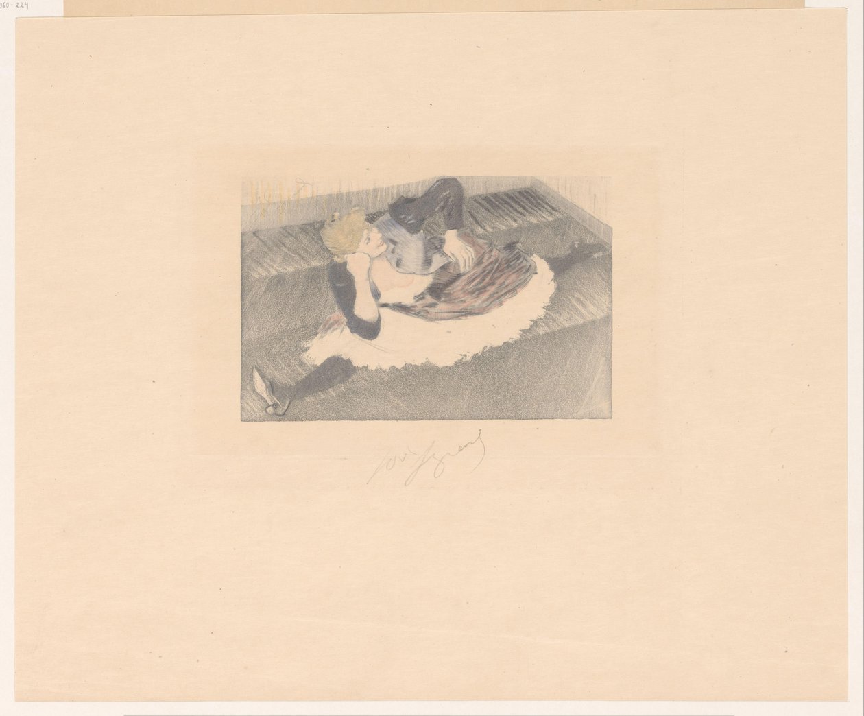 Dancer in Split by Louis Legrand (signed by artist)