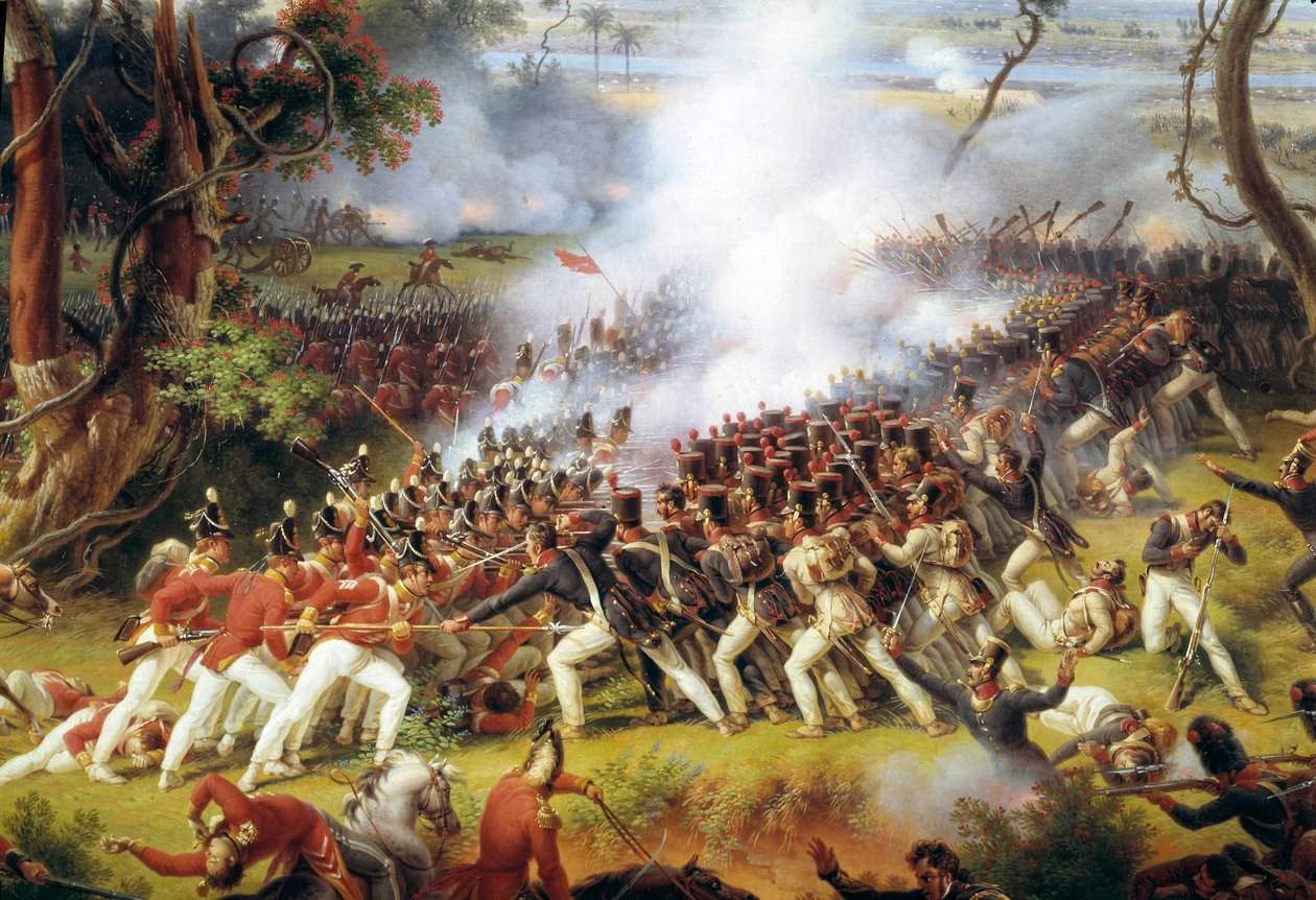 Napoleonic Campaign of Spain and Portugal: Battle of Chiclana, near Cadiz, May 5 by Louis Lejeune