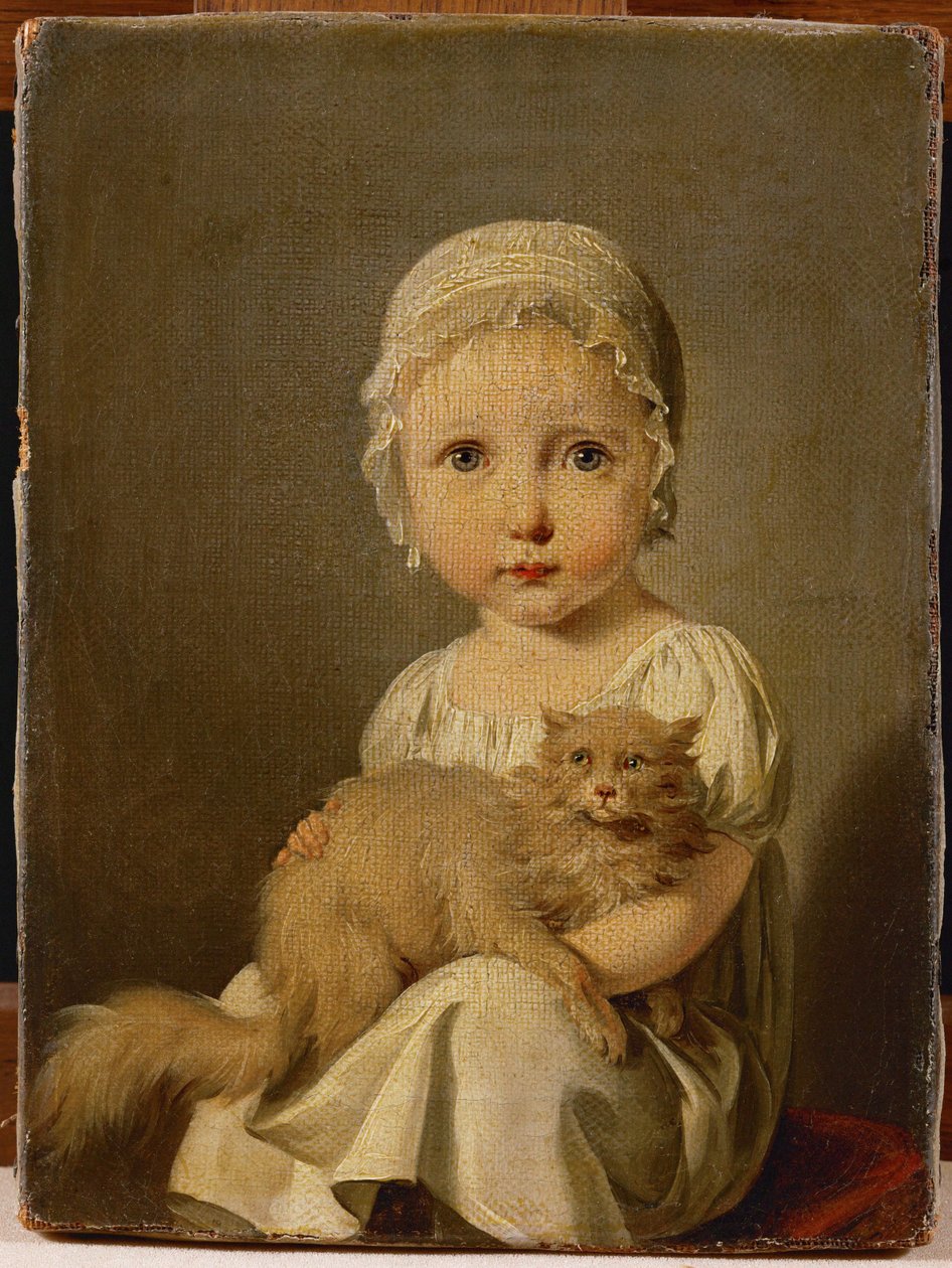 Gabrielle Arnault, Child by Louis Leopold Boilly
