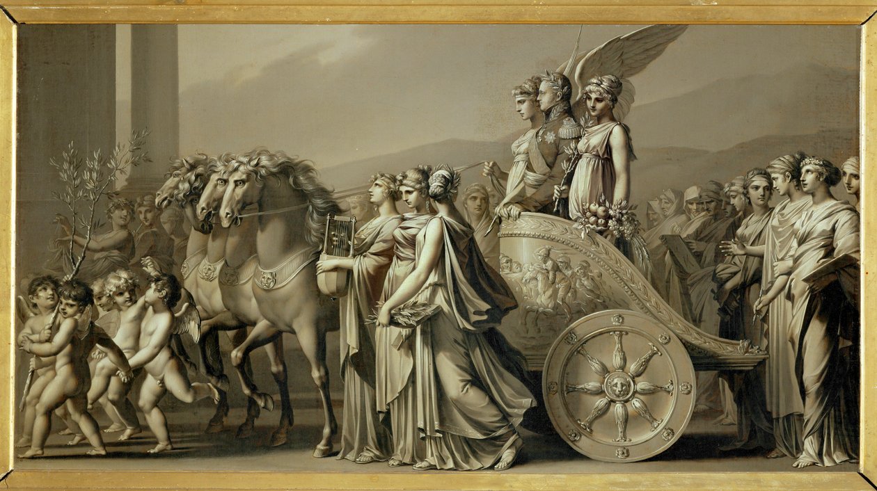 The Triumph of Tsar Alexander I, or The Peace by Louis Leopold Boilly