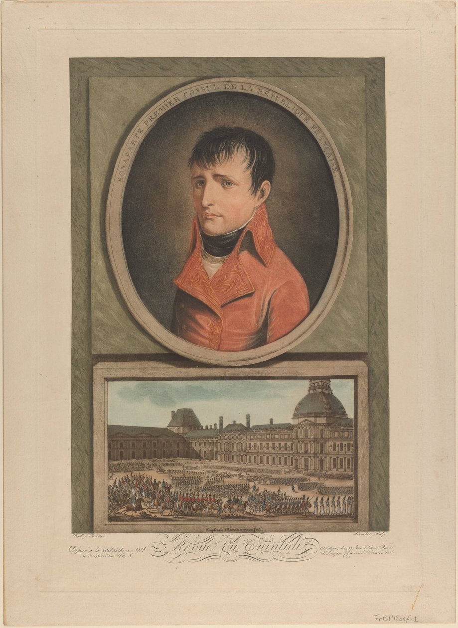 Napoleon Bonaparte as First Consul of France by Louis Leopold Boilly