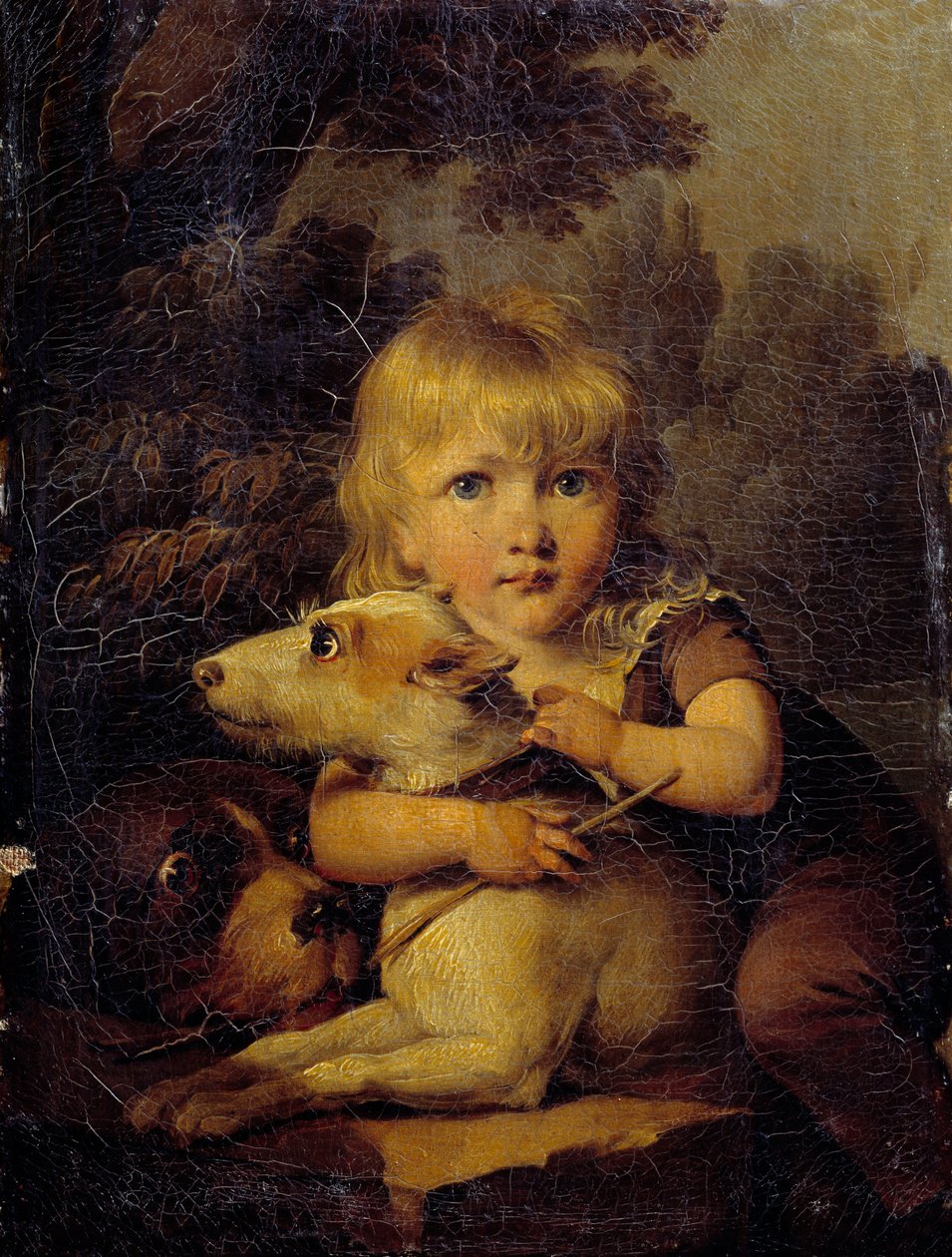 Portrait of Louis Arnault as a Child by Louis Leopold Boilly