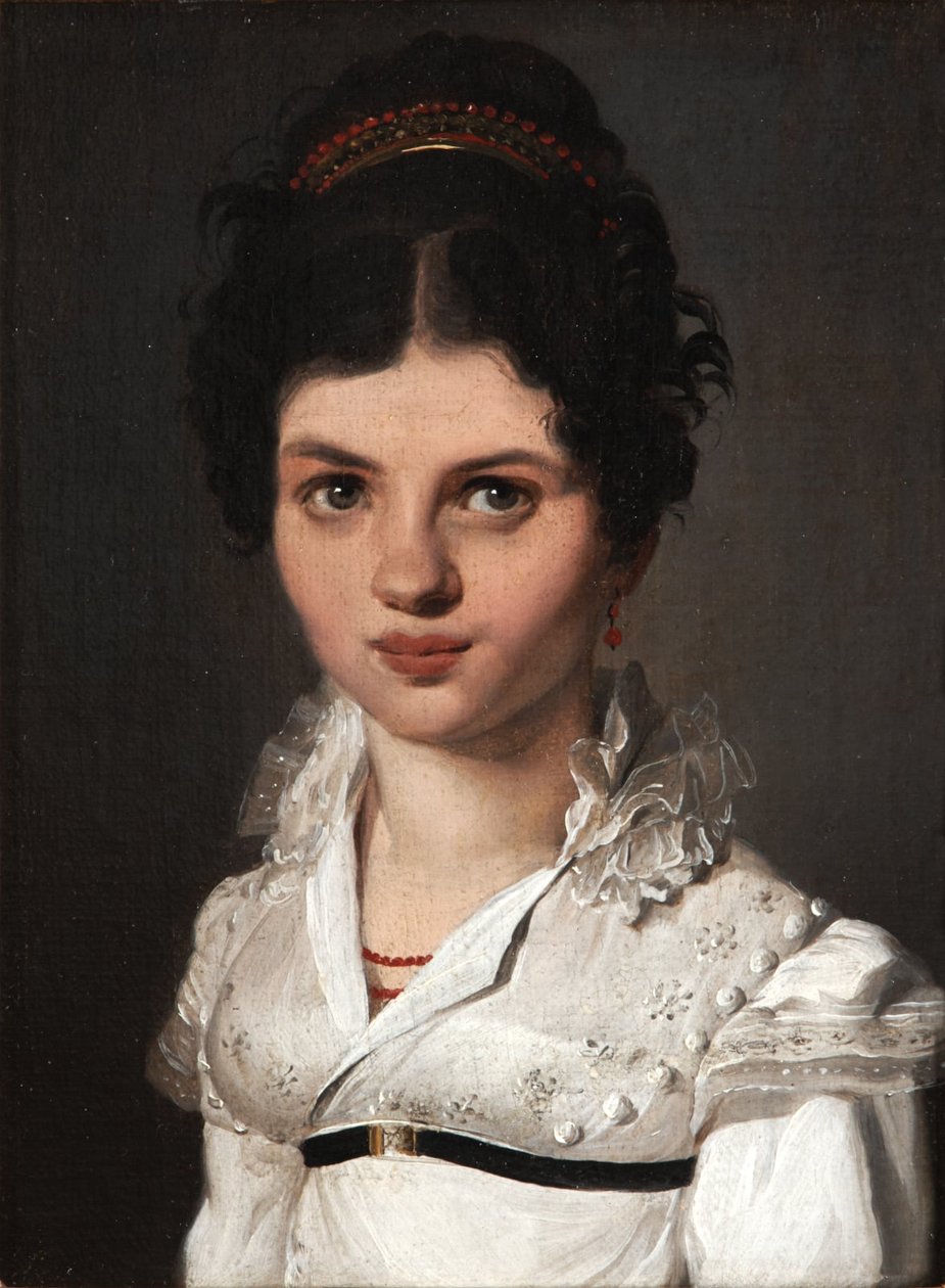 Portrait of a Woman with a Diadem by Louis Leopold Boilly