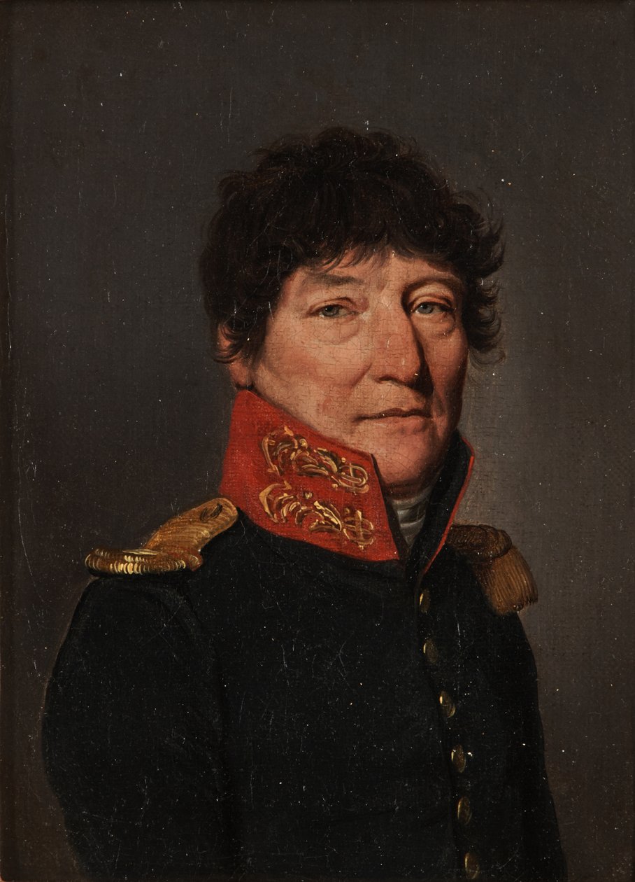 Presumed Portrait of Louis de Joinville, Portrait of a Frigate Captain by Louis Leopold Boilly
