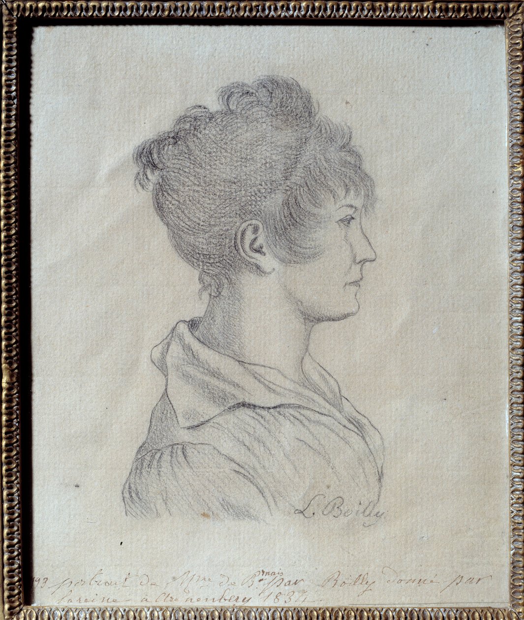 Profile Portrait of Josephine de Beauharnais (1763-1814) by Louis Leopold Boilly