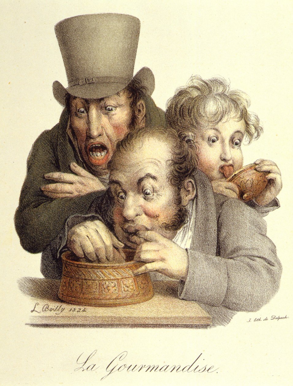 Seven Deadly Sins: Gluttony by Louis Leopold Boilly