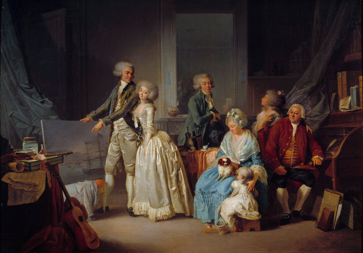 The Gohin Family by Louis Leopold Boilly