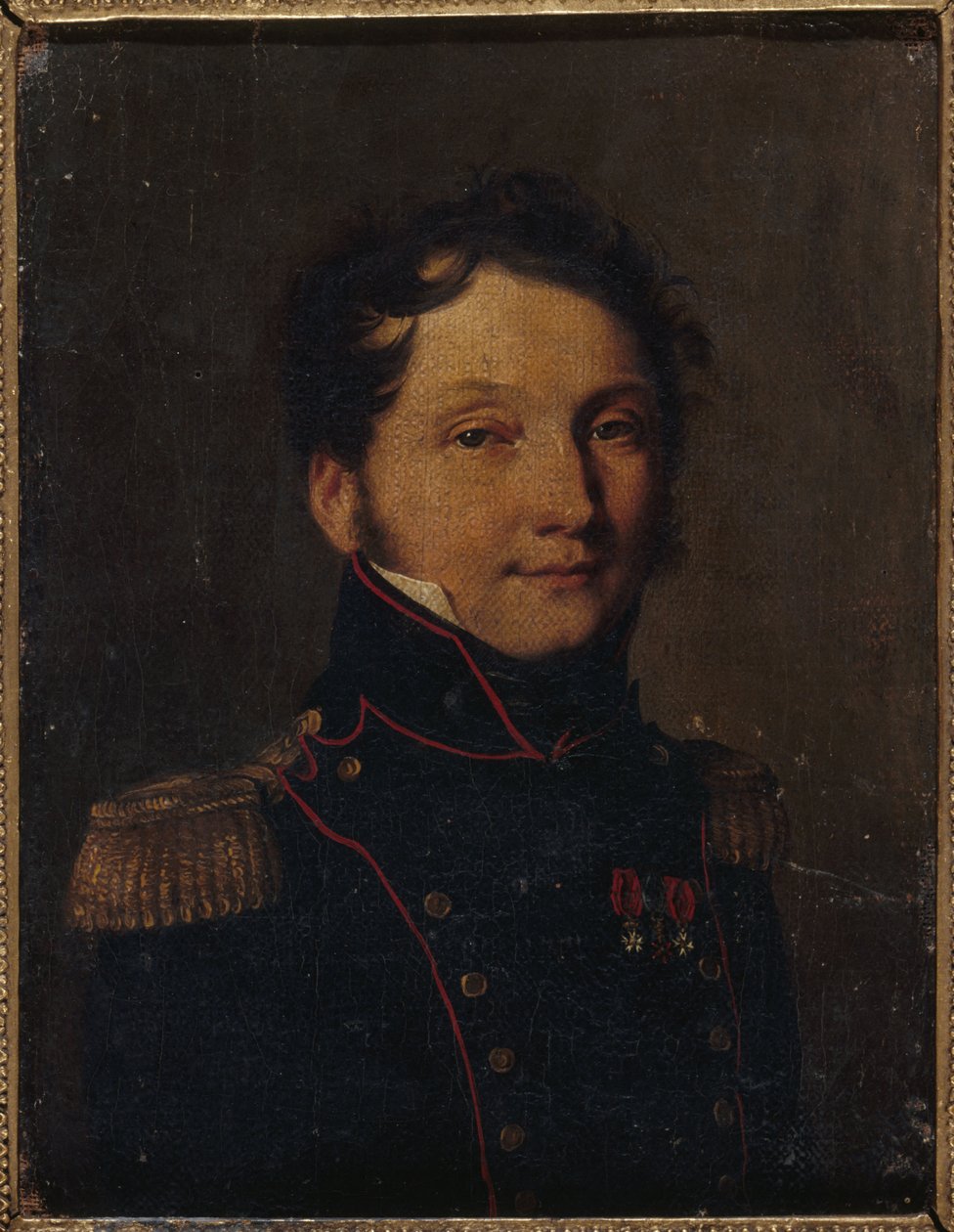 Portrait of Captain Jules Raulin by Louis Leopold Boilly