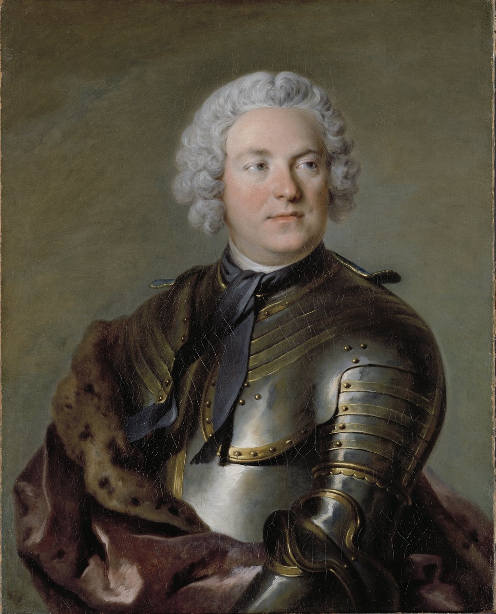 Portrait of Carl Gustaf Tessin by Louis Tocqué