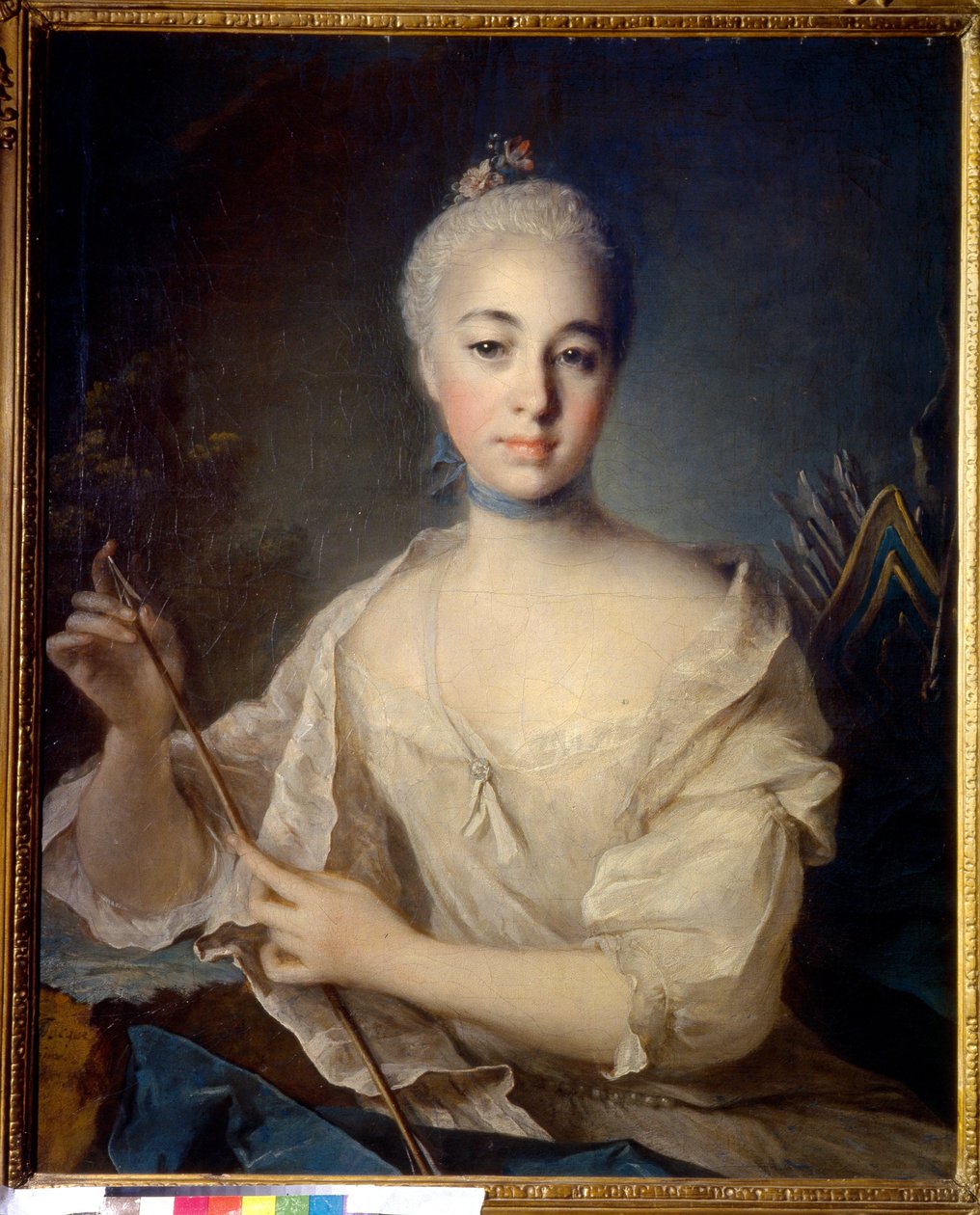 Portrait of Countess Anna Vorontsova by Louis Tocqué