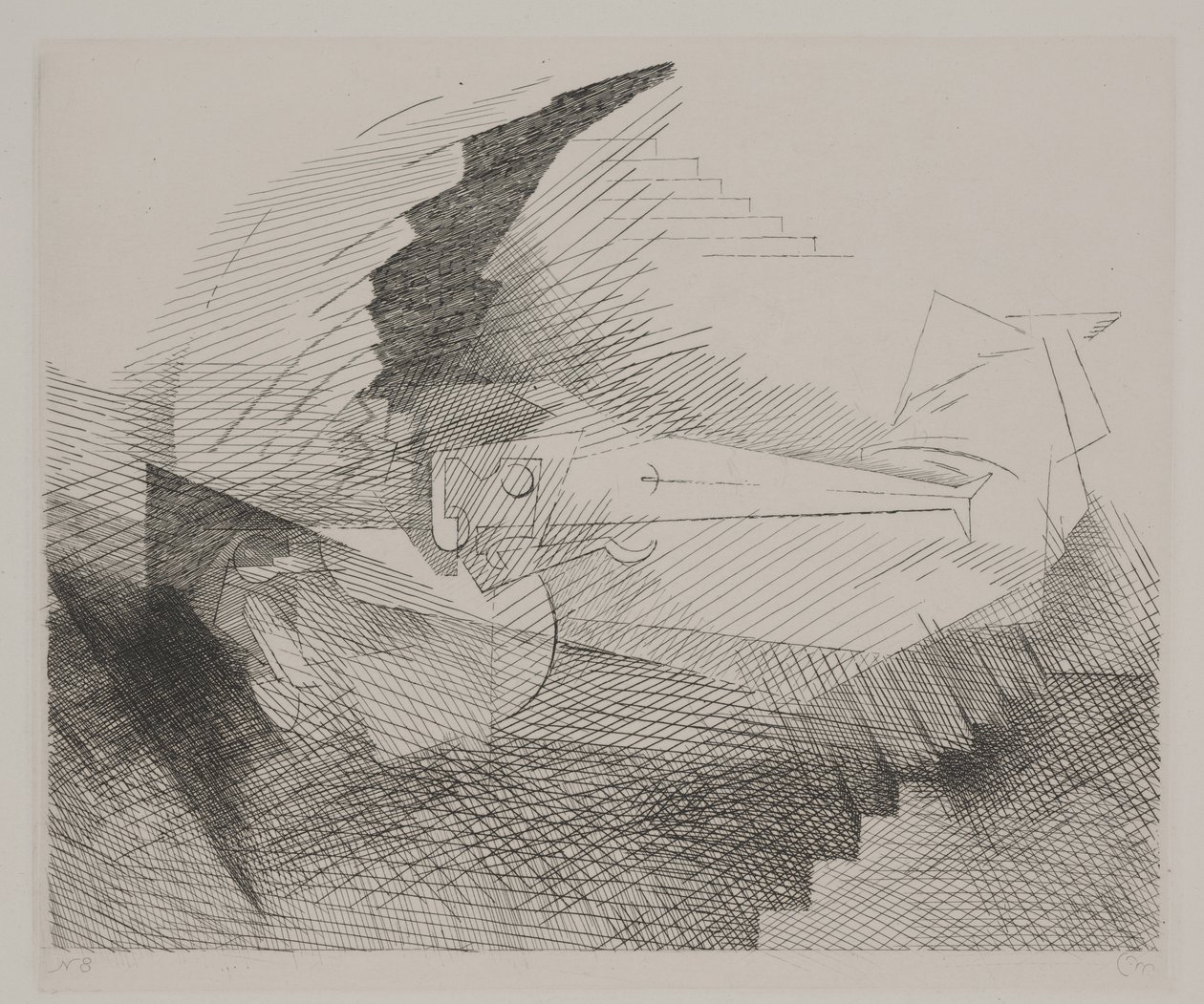 The One I Loved Still Loves Me Tenderly by Louis Marcoussis