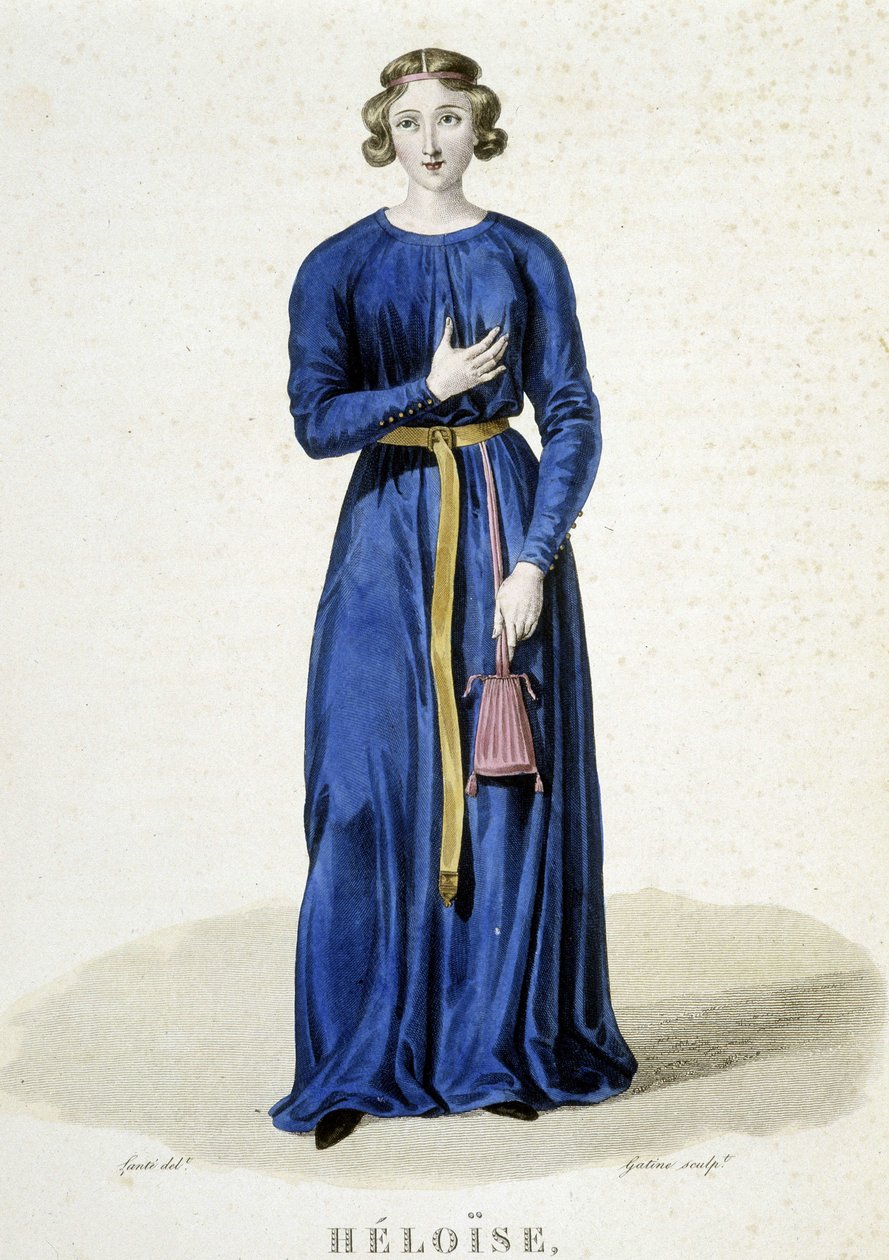 Héloise - in Galerie Francaise des Femmes Célèbres by Louis Marie Lante