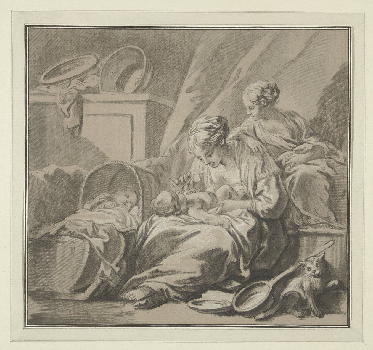 The Good Mother (La bonne mère) by Louis Marin Bonnet