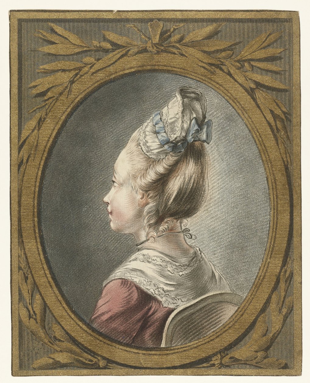 Portrait of a Young Woman by Louis Marin Bonnet