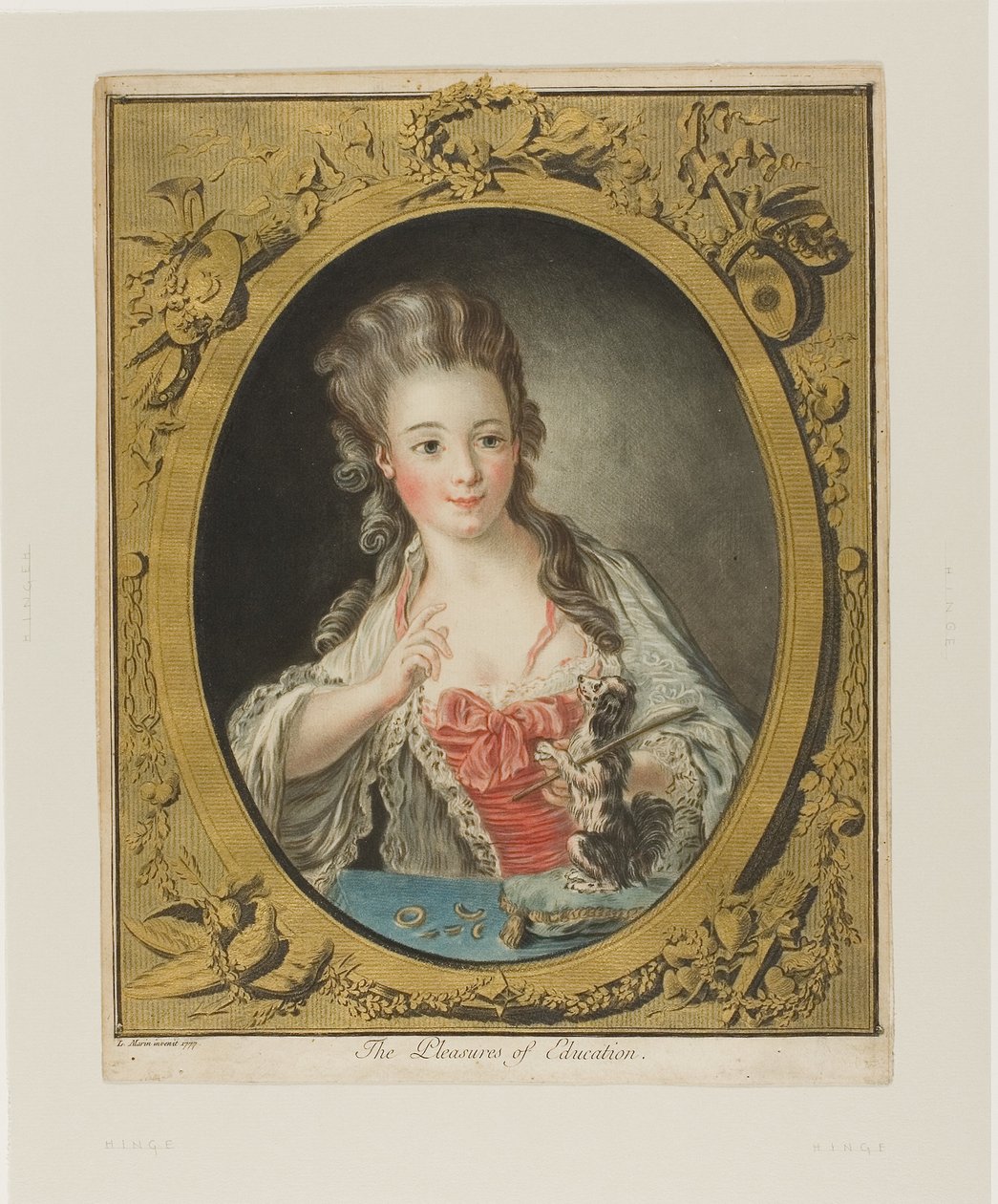 The Pleasures of Education by Louis Marin Bonnet