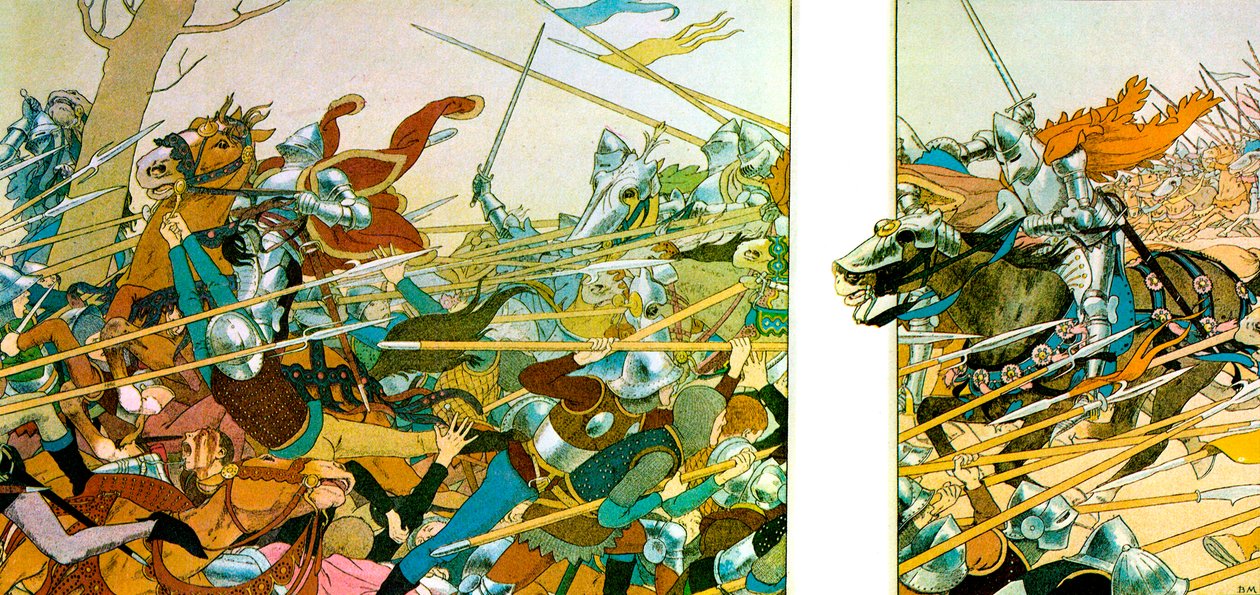 Illustration from the book La Vie de Jeanne d