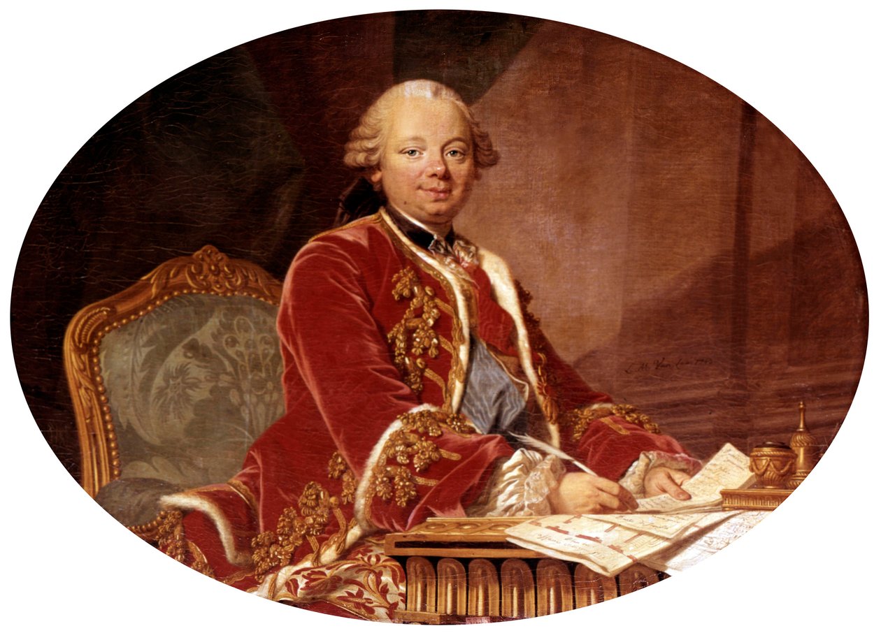 Étienne-François, Duke of Choiseul-Stainville by Louis Michel van Loo