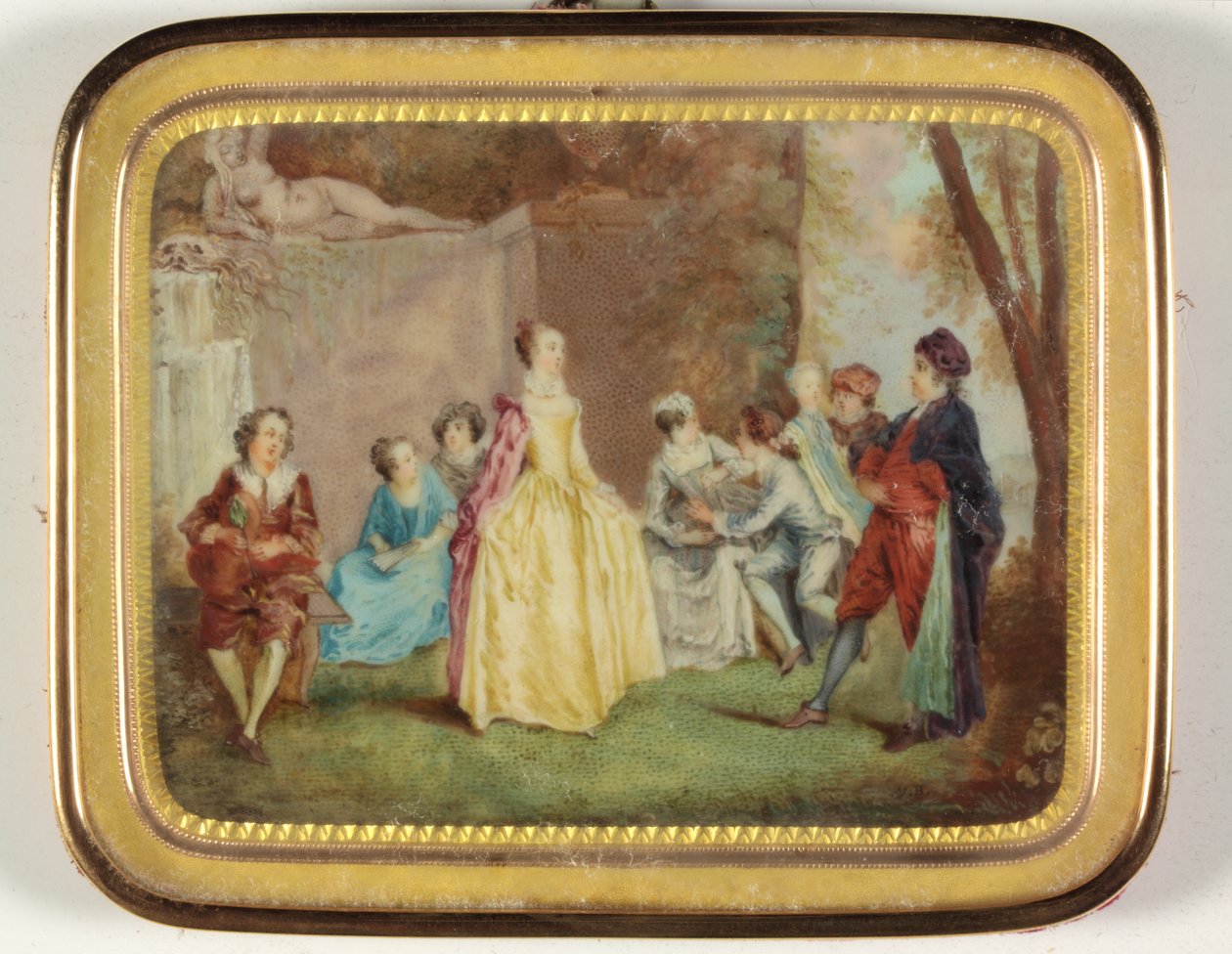Fete Champetre by Louis Nicolas van (manner of) Blarenberghe